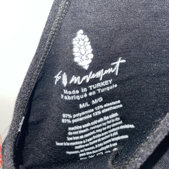 NWT - Free People Movement Black Every Single Time Runsie - Size: M-L - Picture 2 of 5